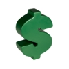 Dollar Money Sign Shape Stress Ball - Green