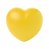 Heart Shape Stress Ball - Yellow