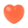 Heart Shape Stress Ball - Orange