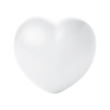 Heart Shape Stress Ball - White