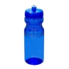 USA Made 24 oz Big Squeeze Sport Water Bottle With Lid - Translucent Blue