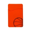 Silicone Phone Pockets Sport-Themed - Orange