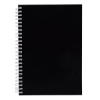 Hardcover Spiral Notebook 5.75" x 8.25" - Black
