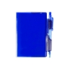 Clear-View Jotter Notebook & Pen 3.375" X 4.125" - Translucent Blue