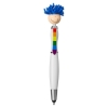 Multicultural Screen Cleaner With Stylus Pen - Rainbow