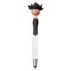Multicultural Screen Cleaner With Stylus Pen - Black