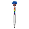 Multicultural Screen Cleaner With Stylus Pen - Rainbow