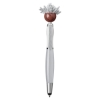 Multicultural Screen Cleaner With Stylus Pen - Platinum