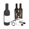 Bordeaux Wine Tool Set - Black