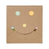 Happy Face Sticky Note Pack - Natural
