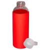 18 oz Glass Bottle With Color Silicone Sleeve