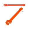 Back Scratcher-Shoe Horn - Translucent Orange