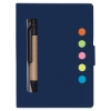 Stowaway Sticky Jotter With Pen - Blue