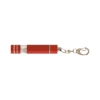 Micro 1 LED Flashlight With Keychain - Red