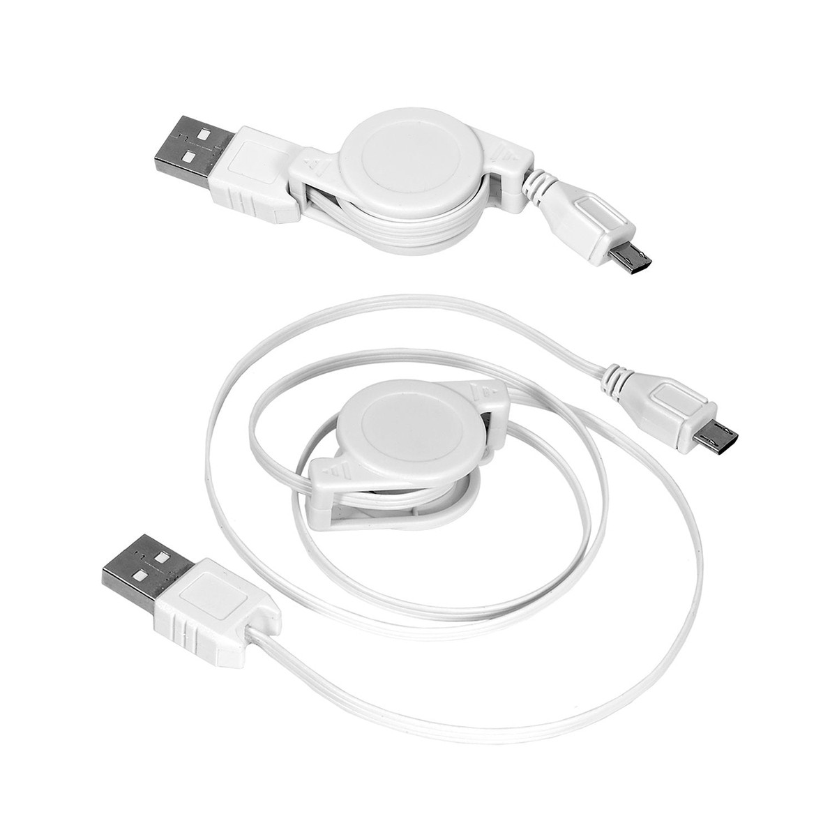 Printed Retractable USB Cable Adapter with Logo | Save Your Ink