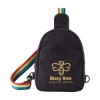 Rainbow Pride Recycled Cotton Crossbody Bag
