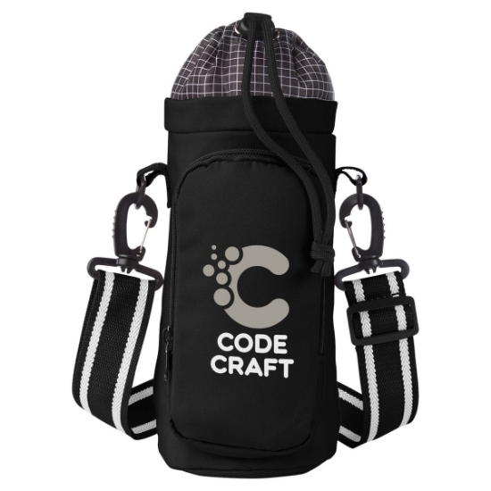 Academy Eco Friendly Water Bottle Bag With Storage Pocket