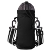 Academy Eco Friendly Water Bottle Bag With Storage Pocket - Black