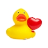 Heart Rubber Duck - Yellow