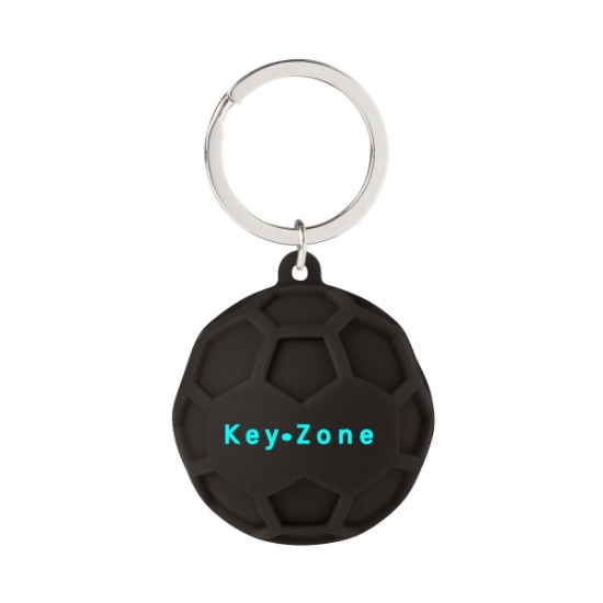 Silicone Squish Ball Keychain