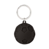 Silicone Squish Ball Keychain - Black