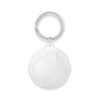 Silicone Squish Ball Keychain - White