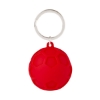 Silicone Squish Ball Keychain - Red