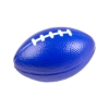 3" Football Shape Stress Ball - Blue-Reflex