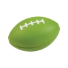 3" Football Shape Stress Ball - Green-Lime