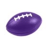3" Football Shape Stress Ball - Purple