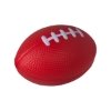 3" Football Shape Stress Ball - Red