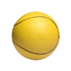 Basketball Shape Stress Ball - Yellow