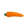 Carrot Shape Stress Ball - Orange