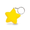 Star Shape Stress Ball Keychain - Yellow