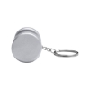 Dumbbell Shape Stress Ball Keychain - Silver