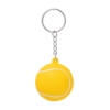 Tennis Ball Shape Stress Ball Keychain
