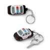 Police Car Shape Stress Ball Keychain
