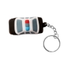Police Car Shape Stress Ball Keychain - White
