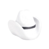 Cowboy Hat Shape Stress Ball - White