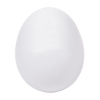 Egg Shape Stress Ball - White