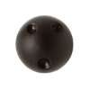 Bowling Ball Shape Stress Ball - Black