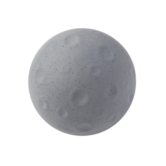 Moon Shape Stress Ball - Gray