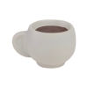 Coffee Cup Shape Stress Ball - White