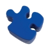 Puzzle Piece Shape Stress Ball - Blue