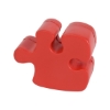 Puzzle Piece Shape Stress Ball - Red