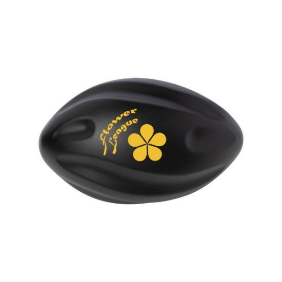 5" Spiral Football Shape Stress Ball
