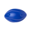 5" Spiral Football Shape Stress Ball - Royal
