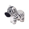 Zebra Shape Stress Ball - White