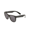 Two-Tone Matte Sunglasses - Black