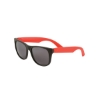 Two-Tone Matte Sunglasses - Red